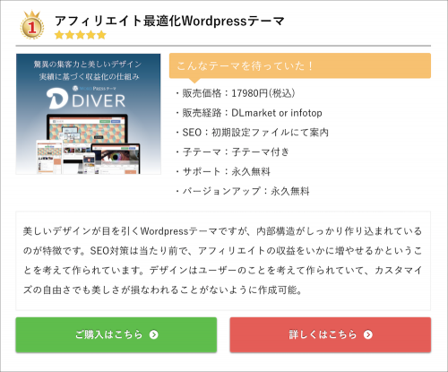 Diverで作成できるランキング